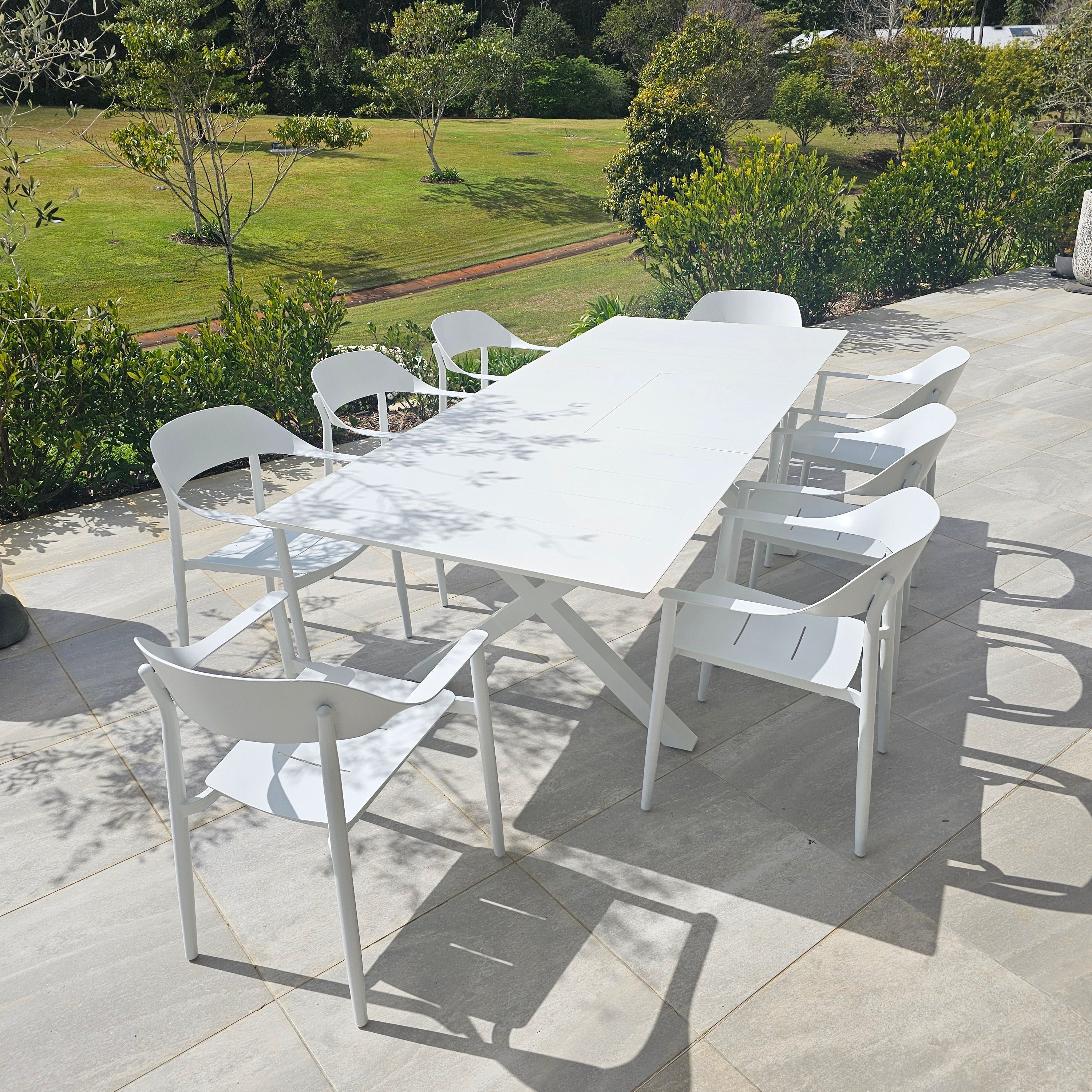 Tropea Small Extension Table - White