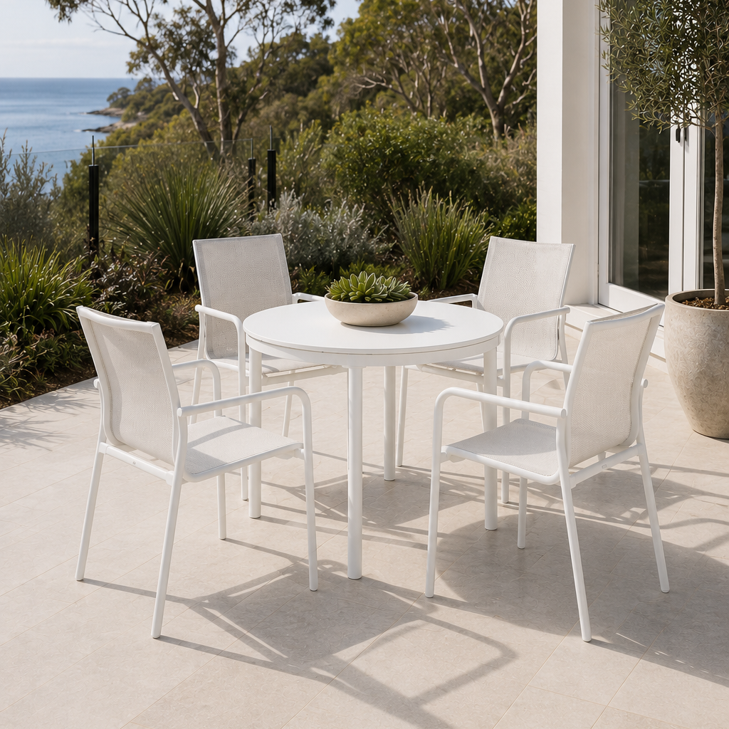 GLOBE EXT & AROHA DINING -5PCE