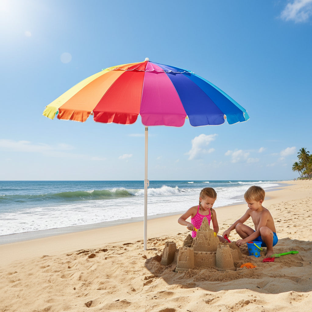 RAINBOW BEACH 240cm UMBRELLA