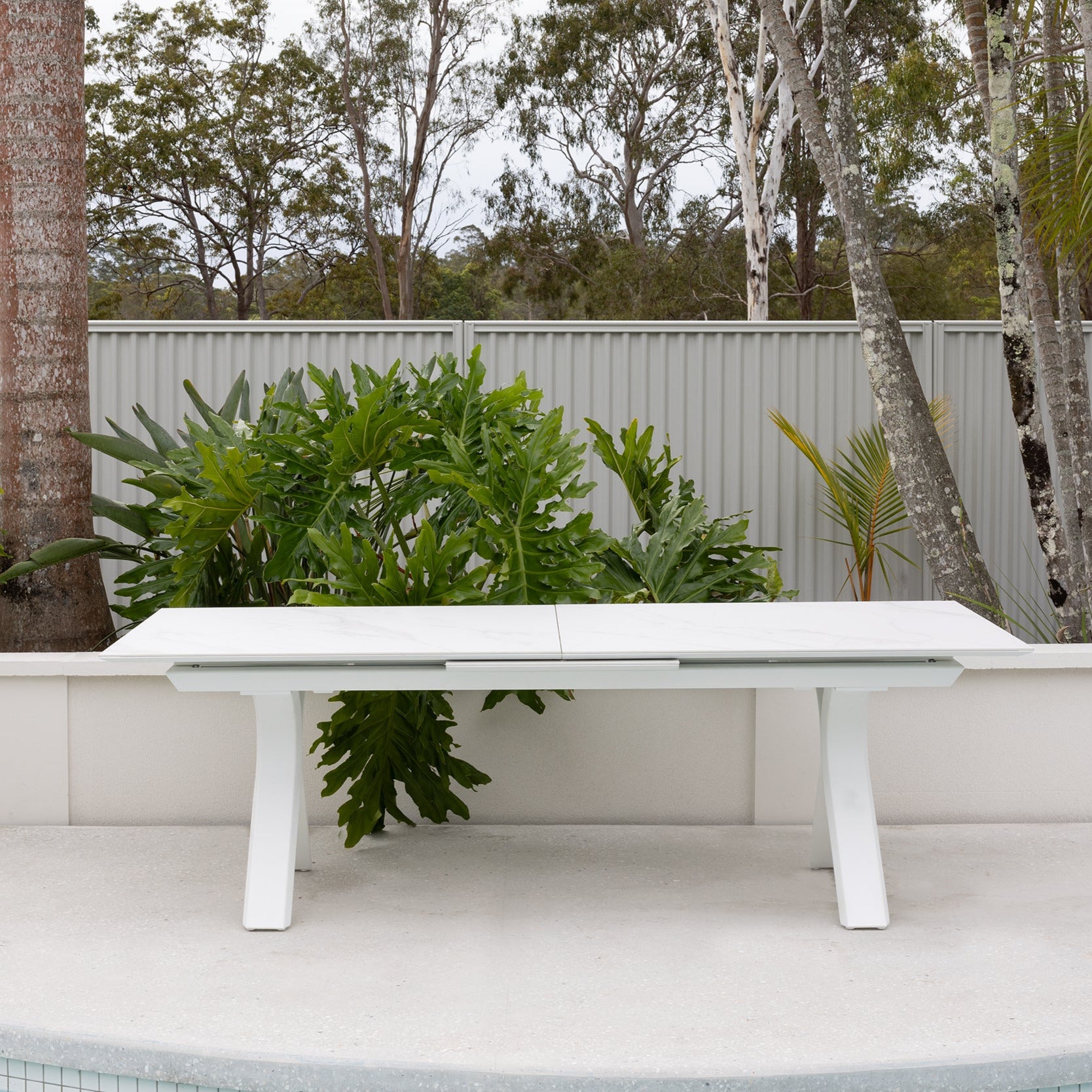 Carson Extension Table - White