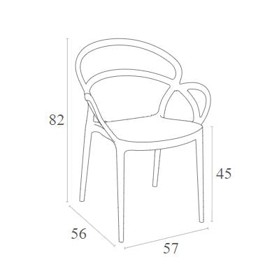 Ostuni Resin Chair