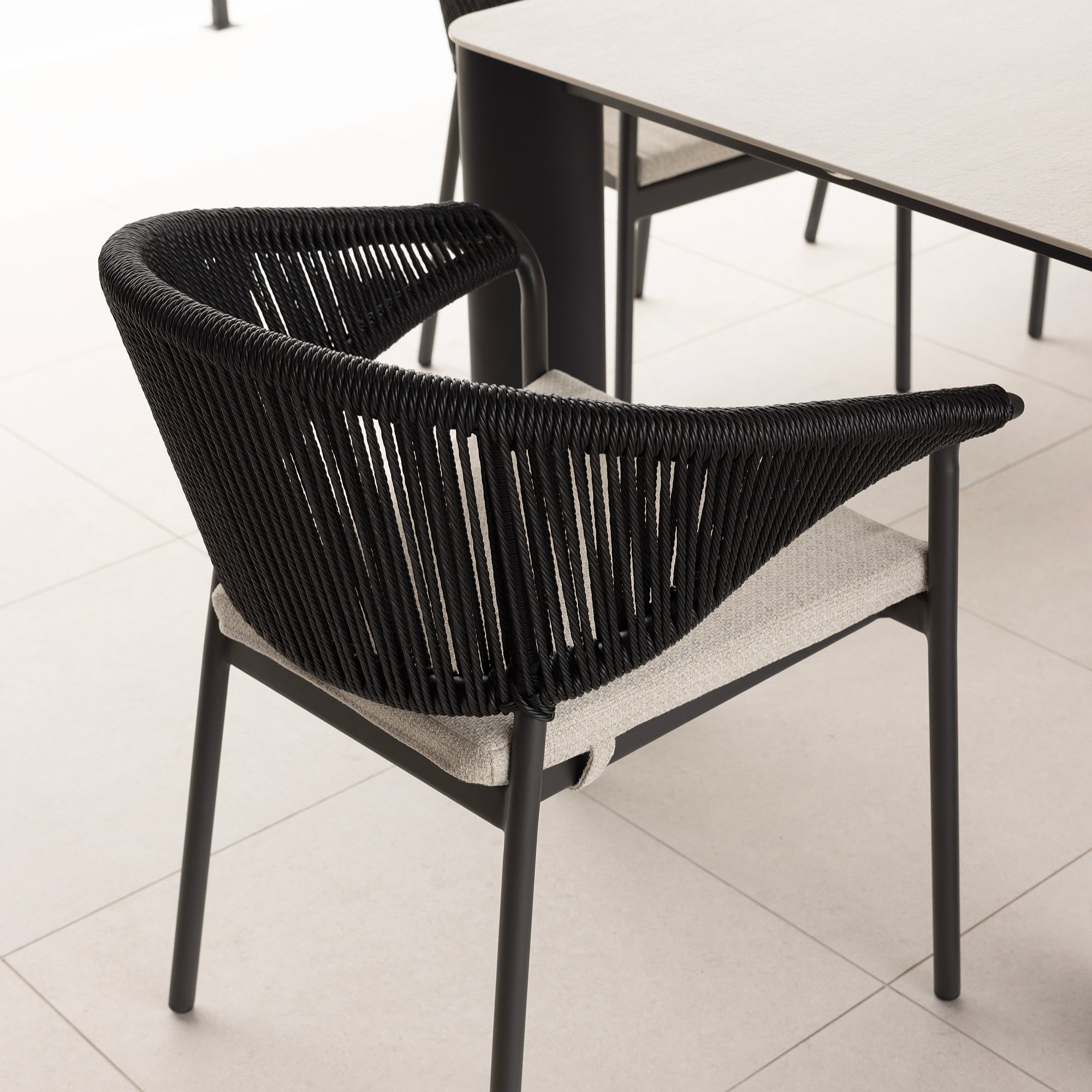Celia Dining Chair - Charcoal | Stone