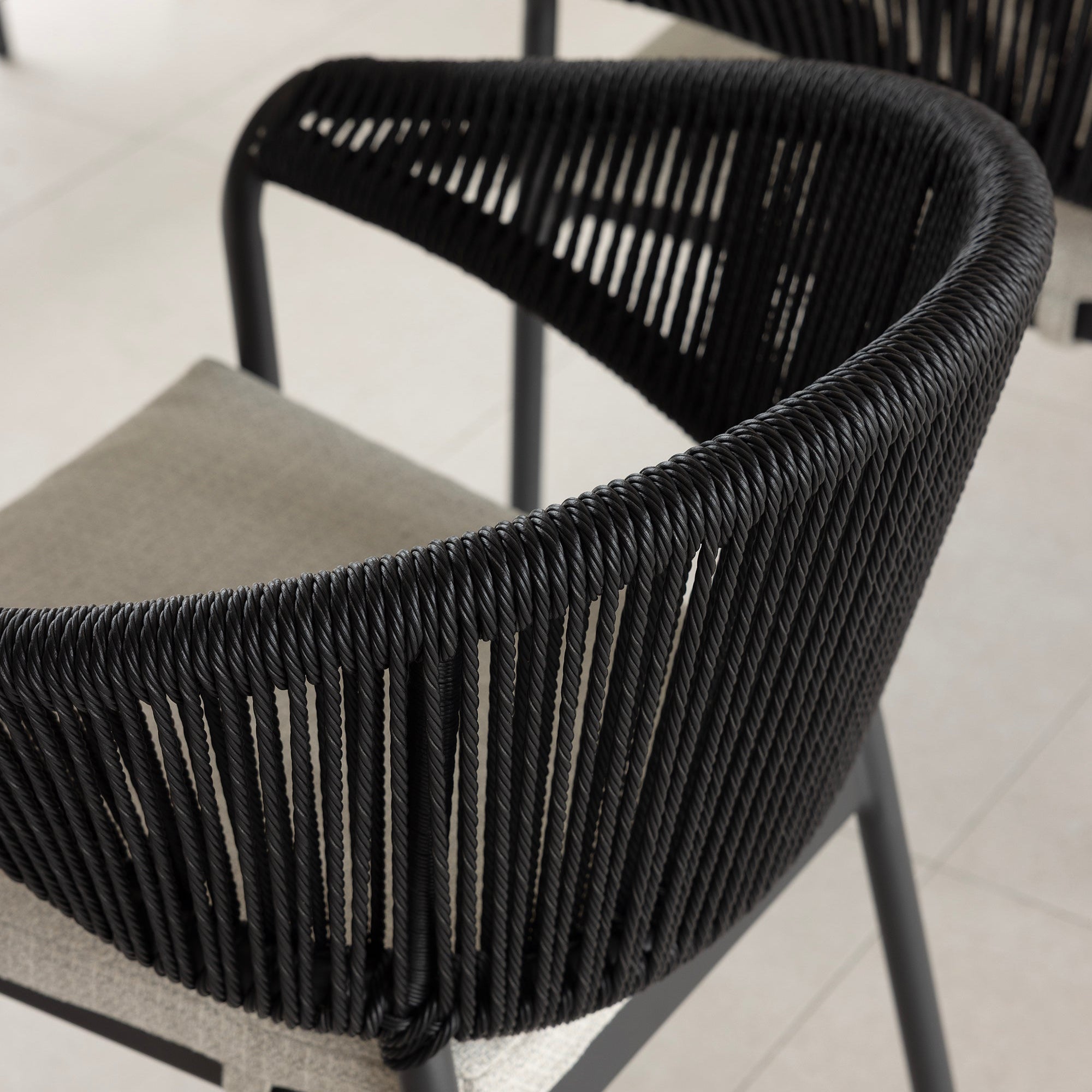 Celia Dining Chair - Charcoal | Stone