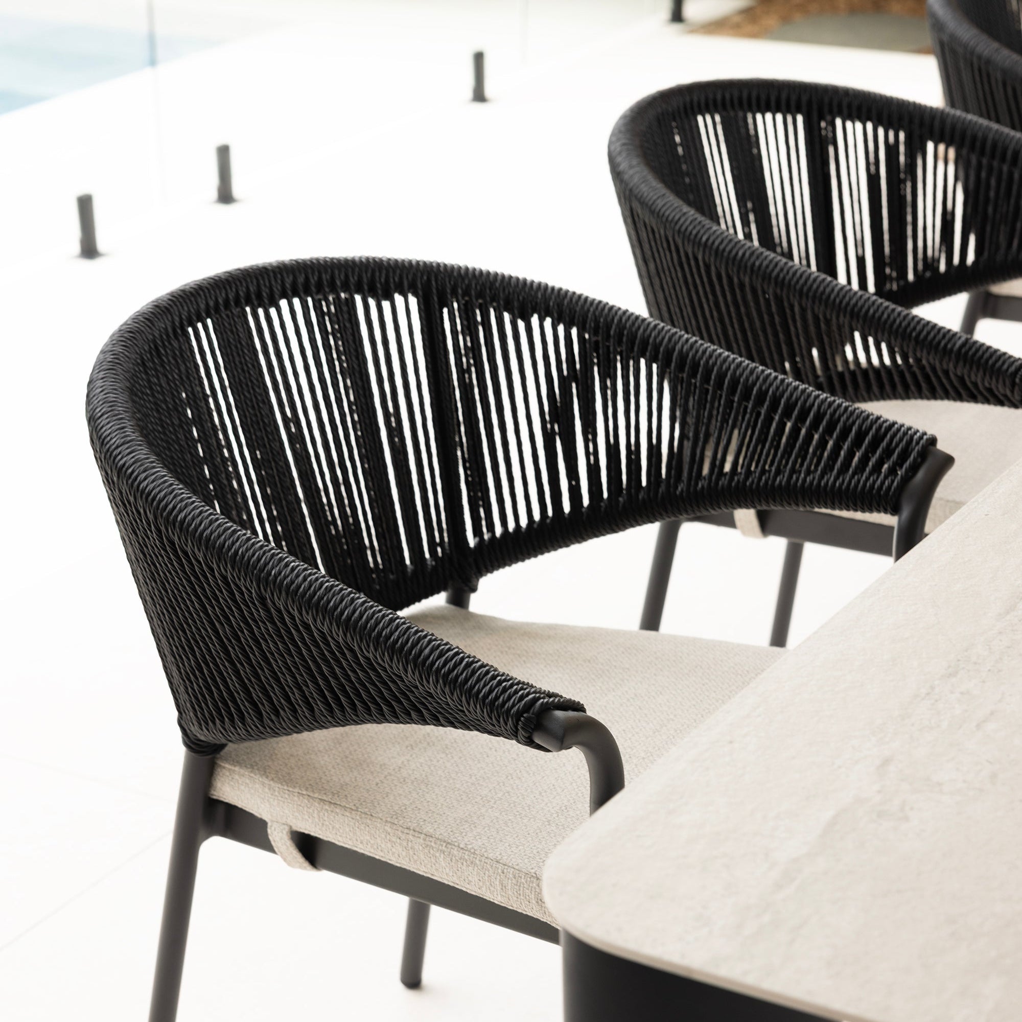 Celia Dining Chair - Charcoal | Stone