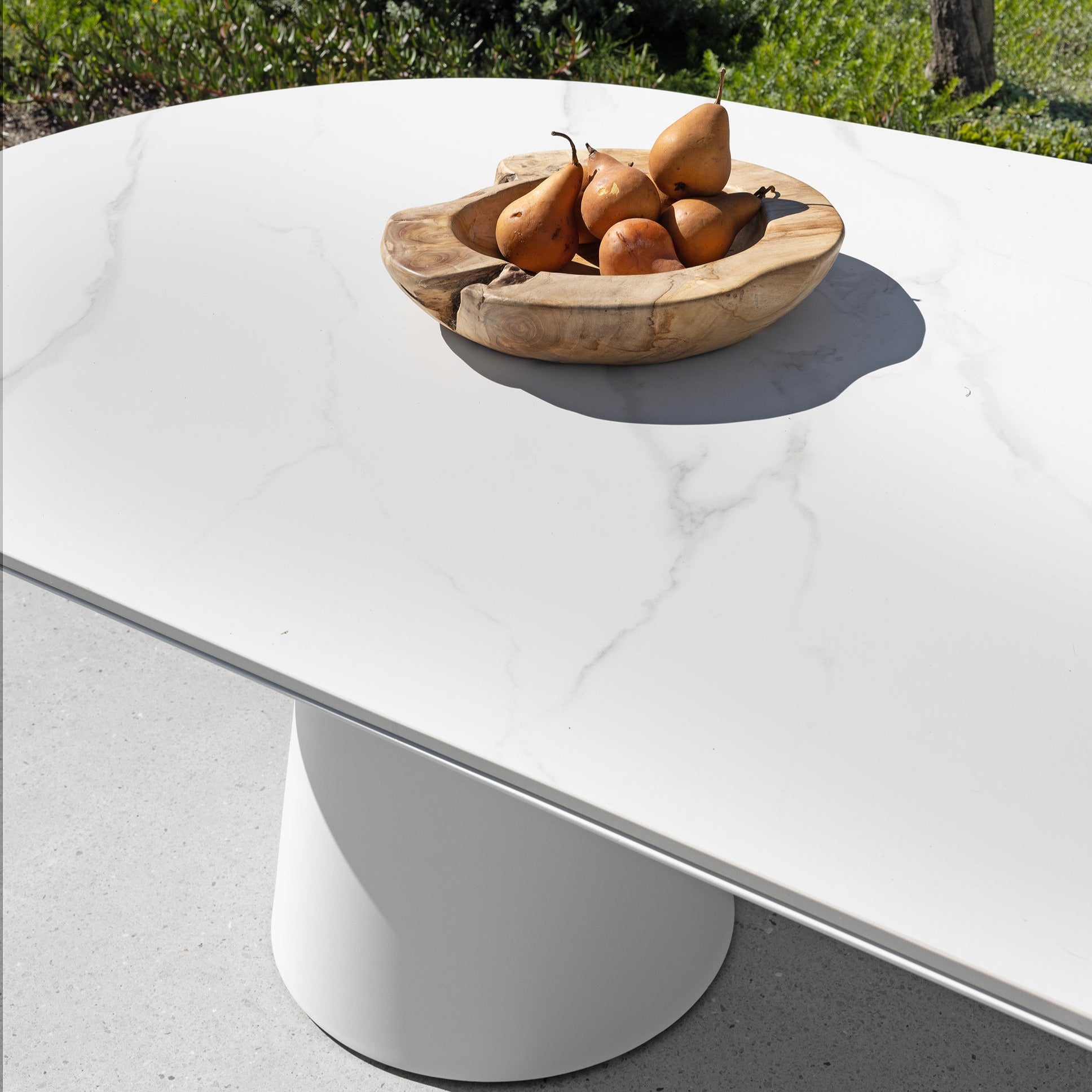 Ponte & Arona Dining Setting - 9 pce White