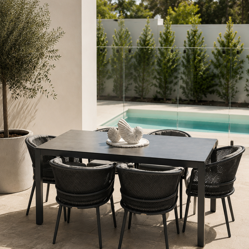 Frejus & Aria Dining Setting (Floor Stock)