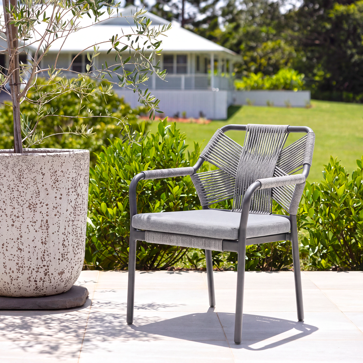 HAVANA DINING CHAIR - CHARCOAL