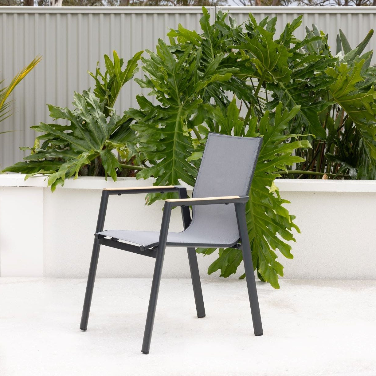 Luca Dining Chair - Charcoal | Iron Grey