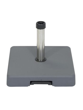CONCRETE BASE WITH HANDLE/WHEELS - 40KG