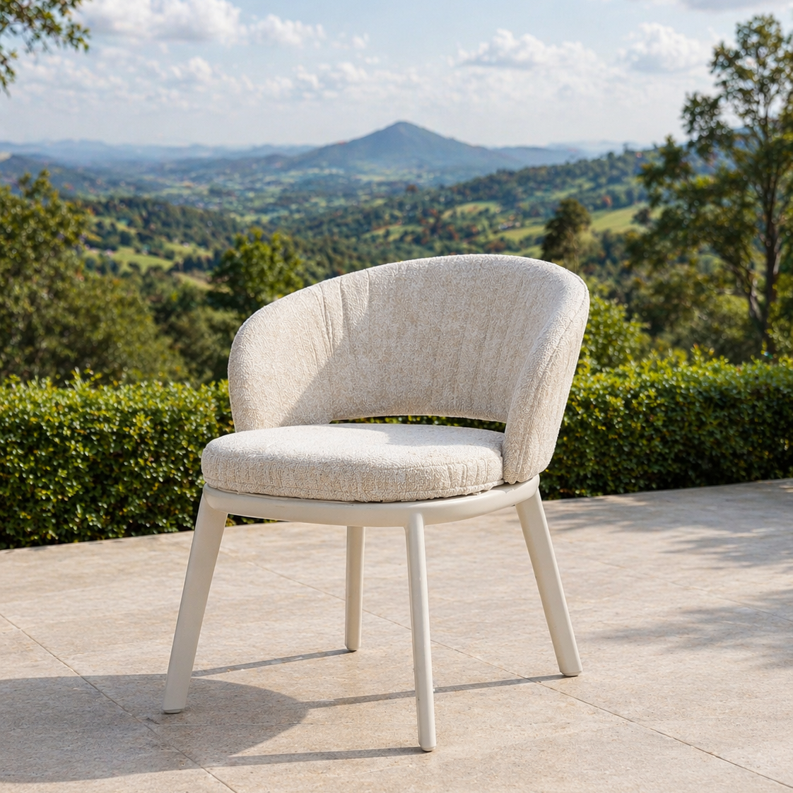 Oliver Boucle Dining Chair