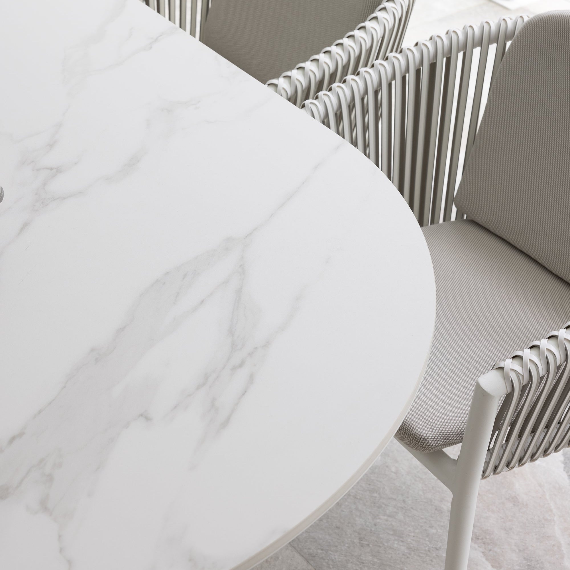 Ponte Dining Table - White