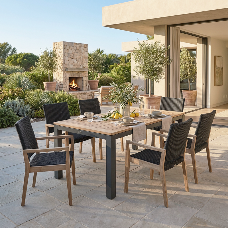 SENSE & WINTON DINING SETTING 7PCE