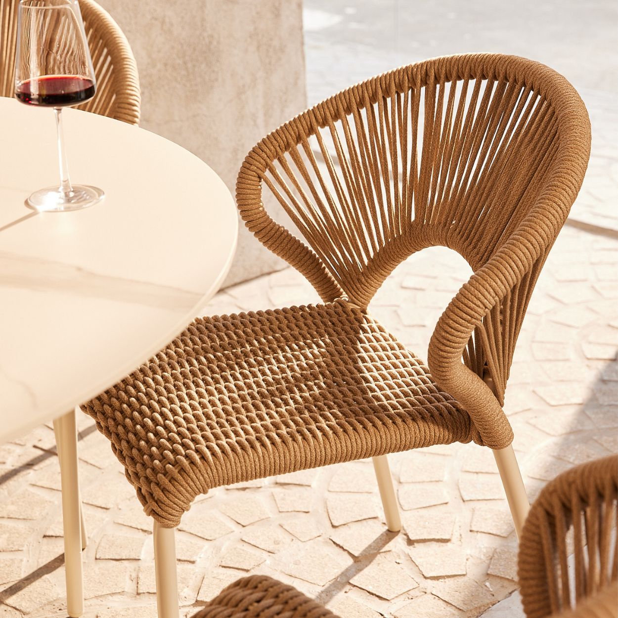 HOLLY DINING CHAIR (ROPE)