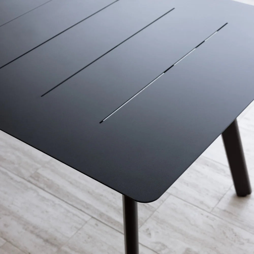 Tavolo Ext & Mons Extension Dining Setting - 9 pce Charcoal