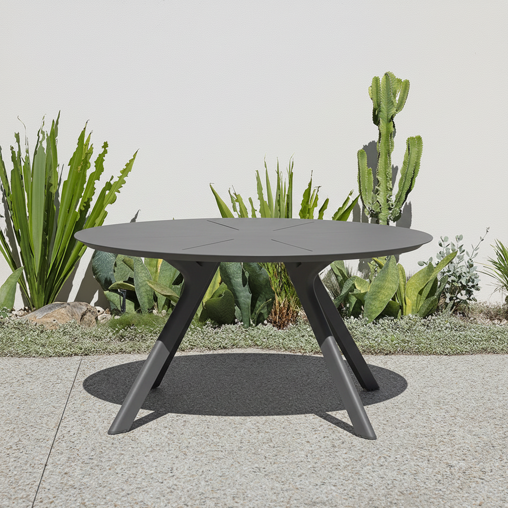 Estella & Ostuni Dining Setting - 7 pce Charcoal