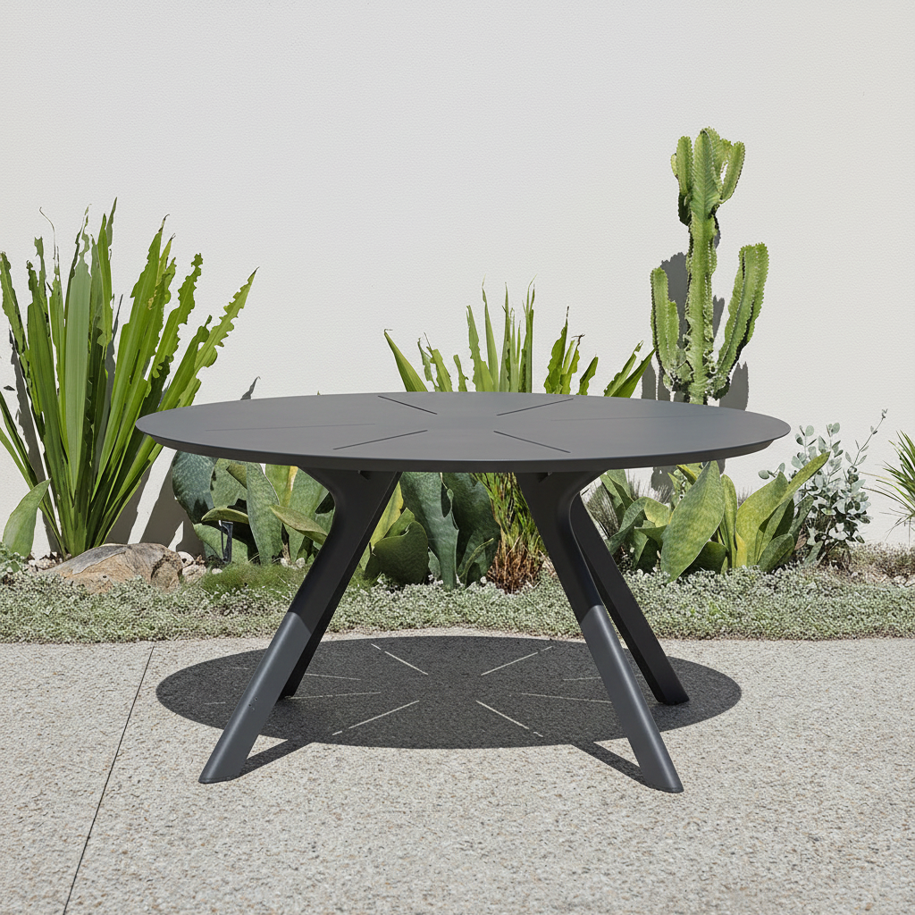 Estella & Tala Dining Setting - 7 pce Charcoal