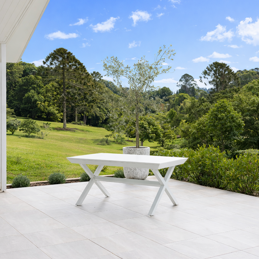 Tropea Small Extension Table - White