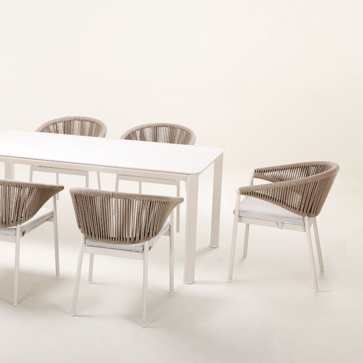 Aspen Dining Table - White