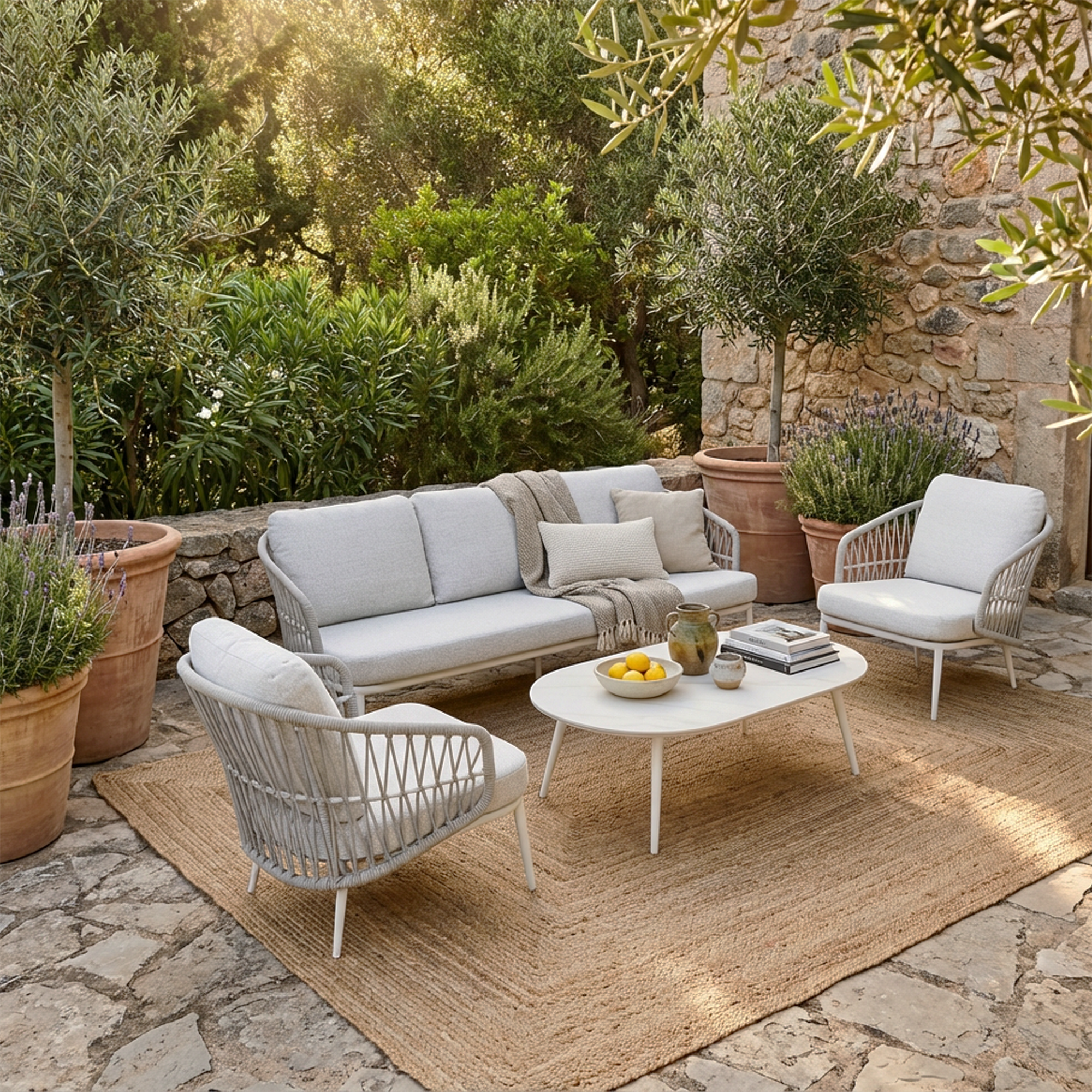 AYANA LOUNGE SET - 4 PCE