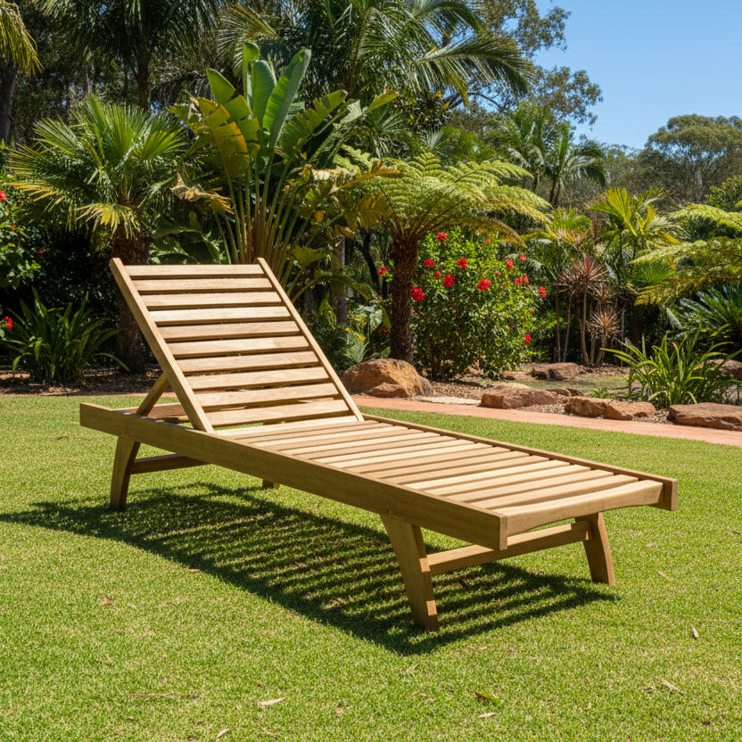 DIEGO SUNLOUNGE - VINTAGE TEAK
