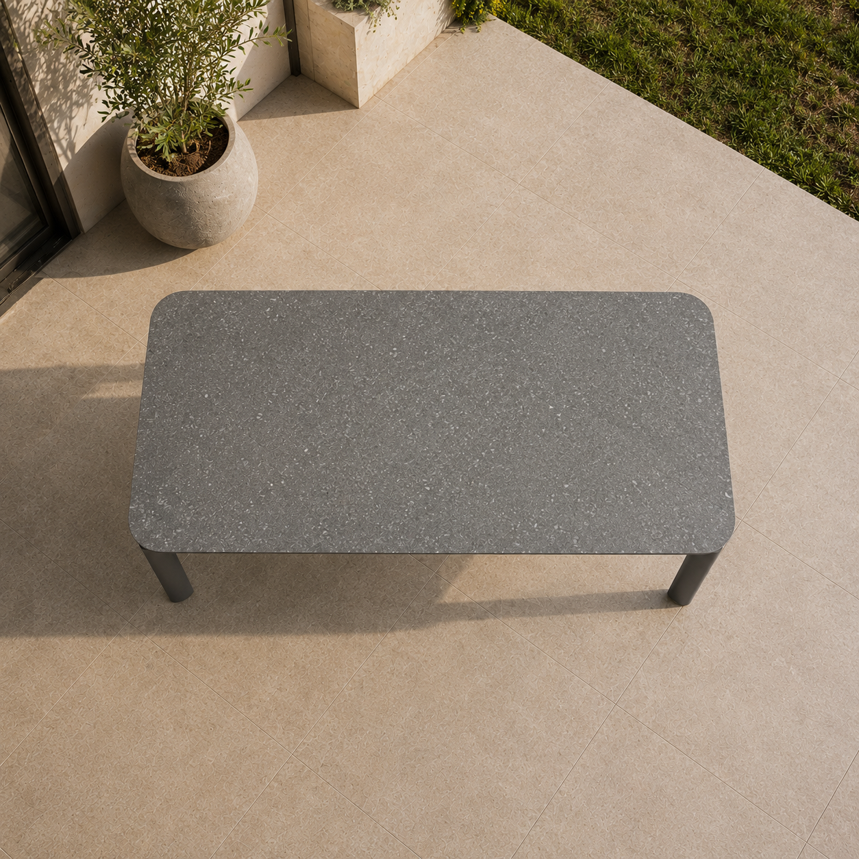 Oliver Table - Charcoal
