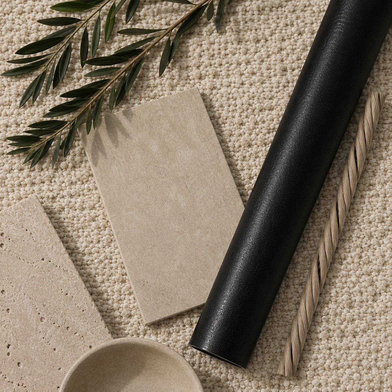 Harbour Lounge Setting - 4 pce Umbria | Beige Boucle