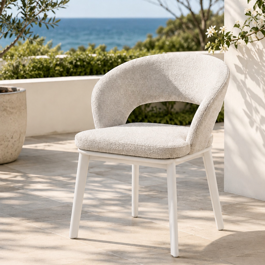 Oliver Boucle Dining Chair