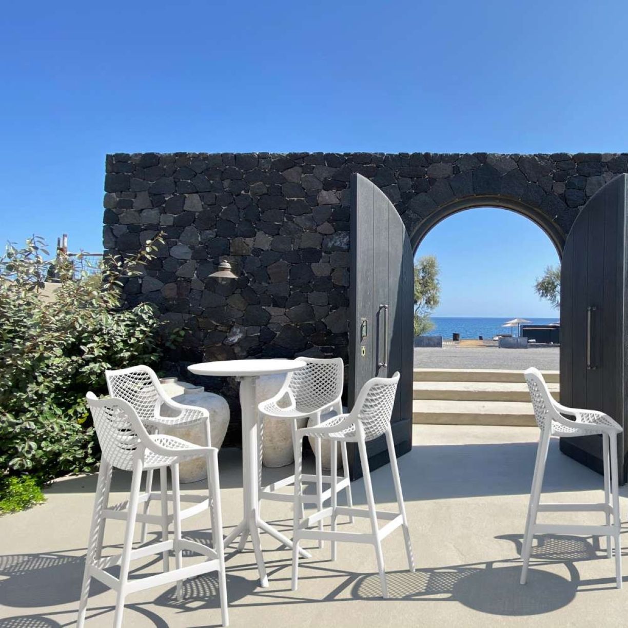 SKY FOLDING BAR TABLE 60CM RND