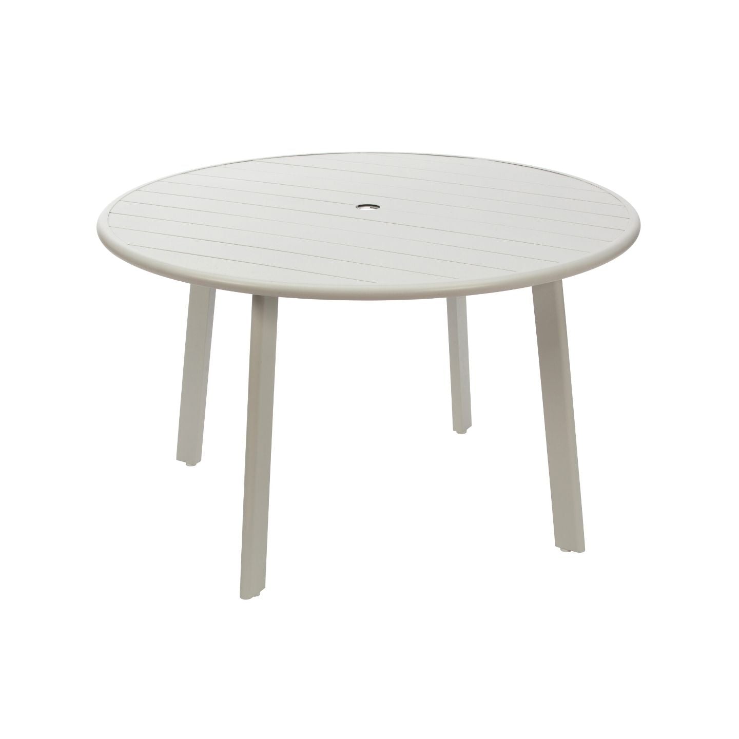 Avignon slatted aluminium outdoor dining table