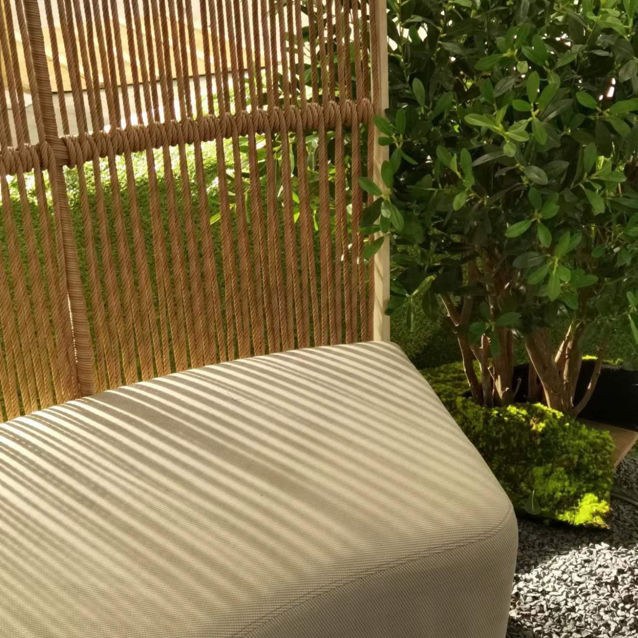 Casa Pergola & Table - Ivory/Natural - Floor Stock