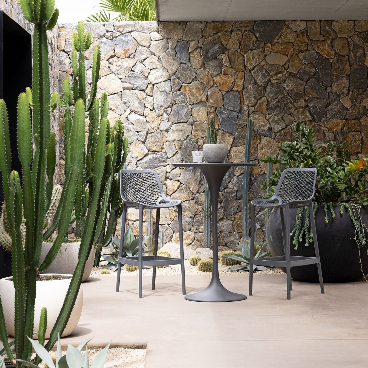 Cantina & Oasis Bar Setting - Charcoal 3 pce