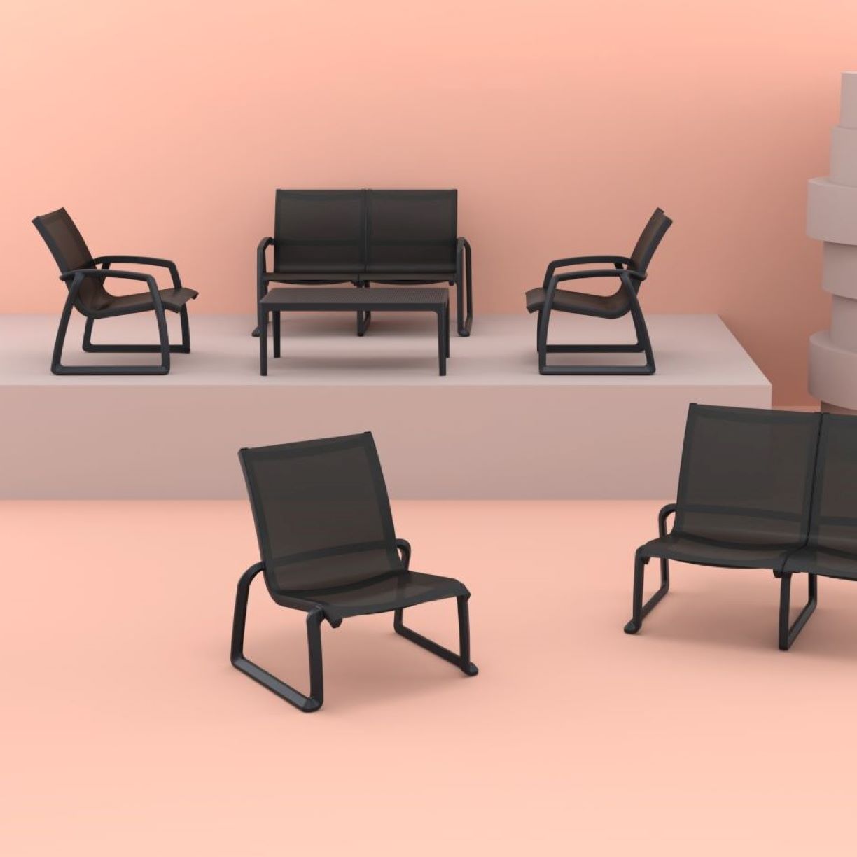 PACIFIC LOUNGE SOFA/WITH ARMS