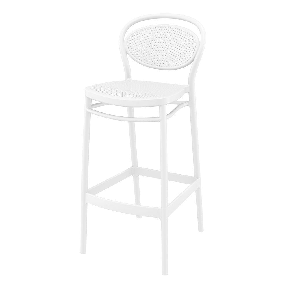 Merlot Resin Bar Stool