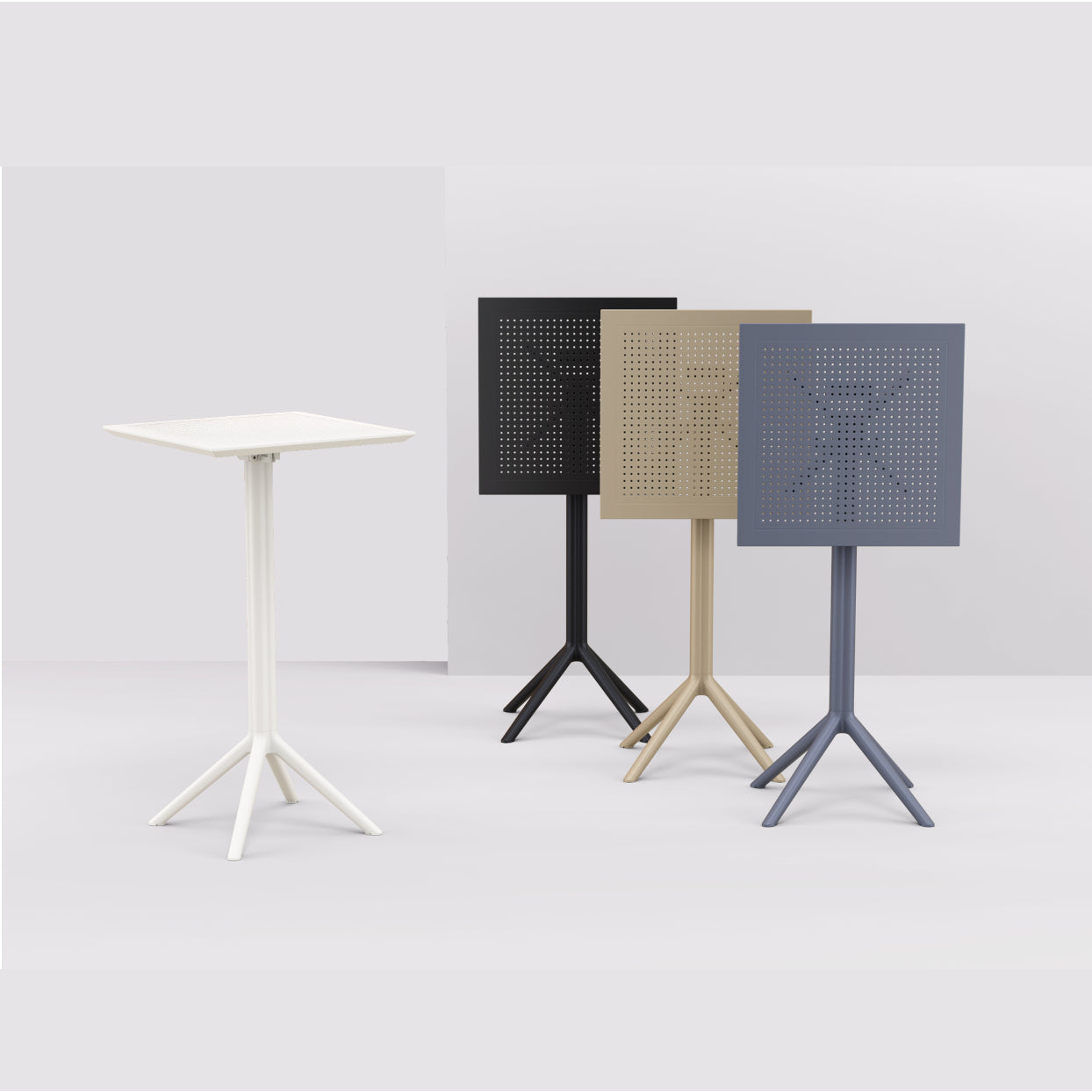 SKY FOLDING BAR TABLE 60CM SQ