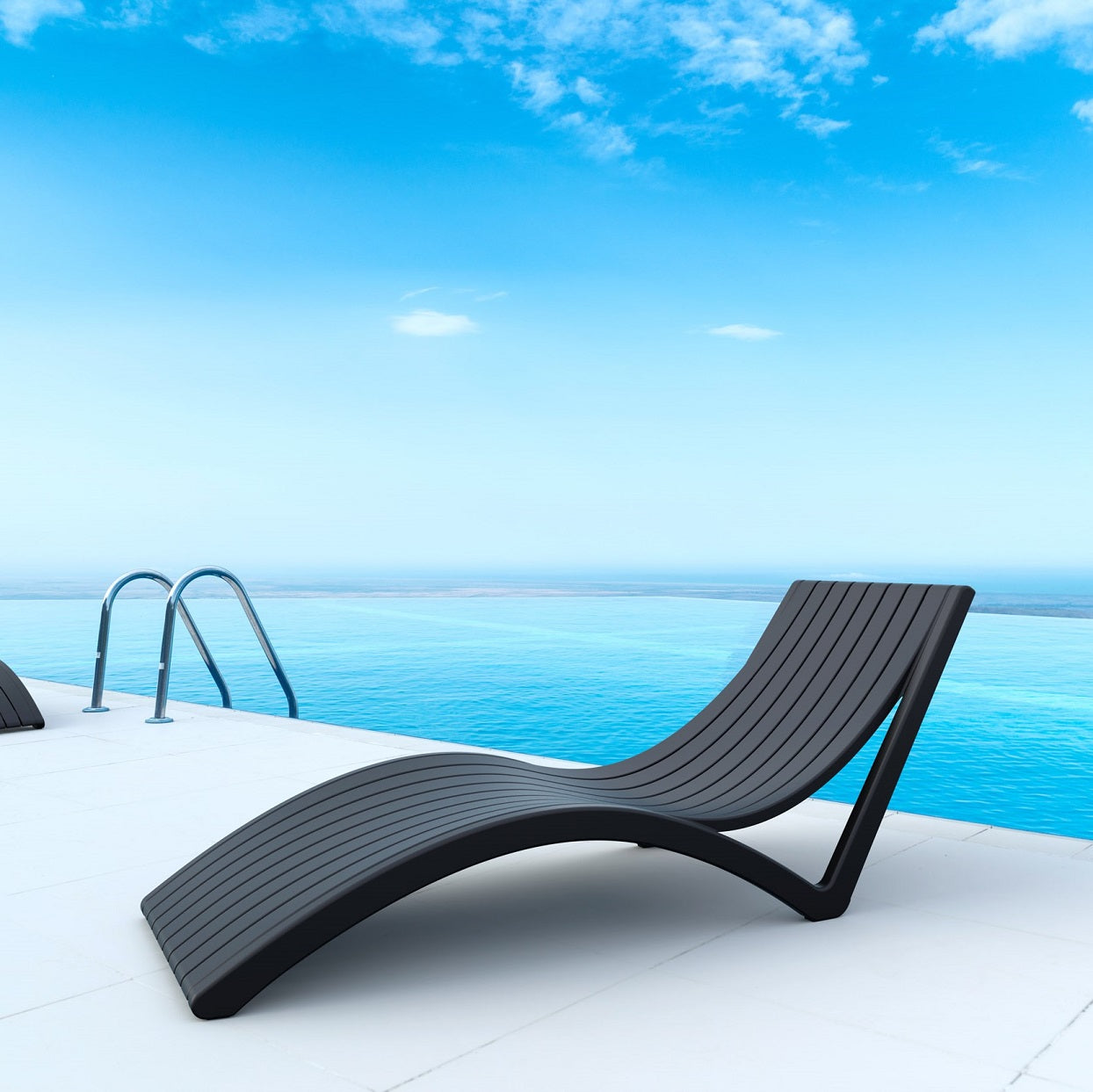 Slim Resin Sunlounge