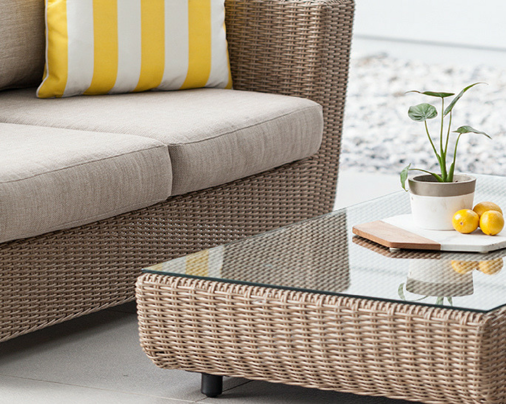 Handwoven by skilled craftsmen one strand at a time, our collection of wicker is warm and enduring. 