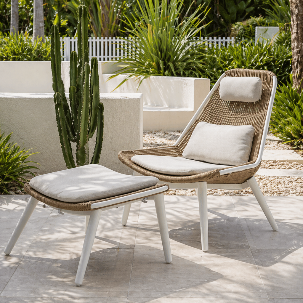 Arona Lounge Chair & Ottoman