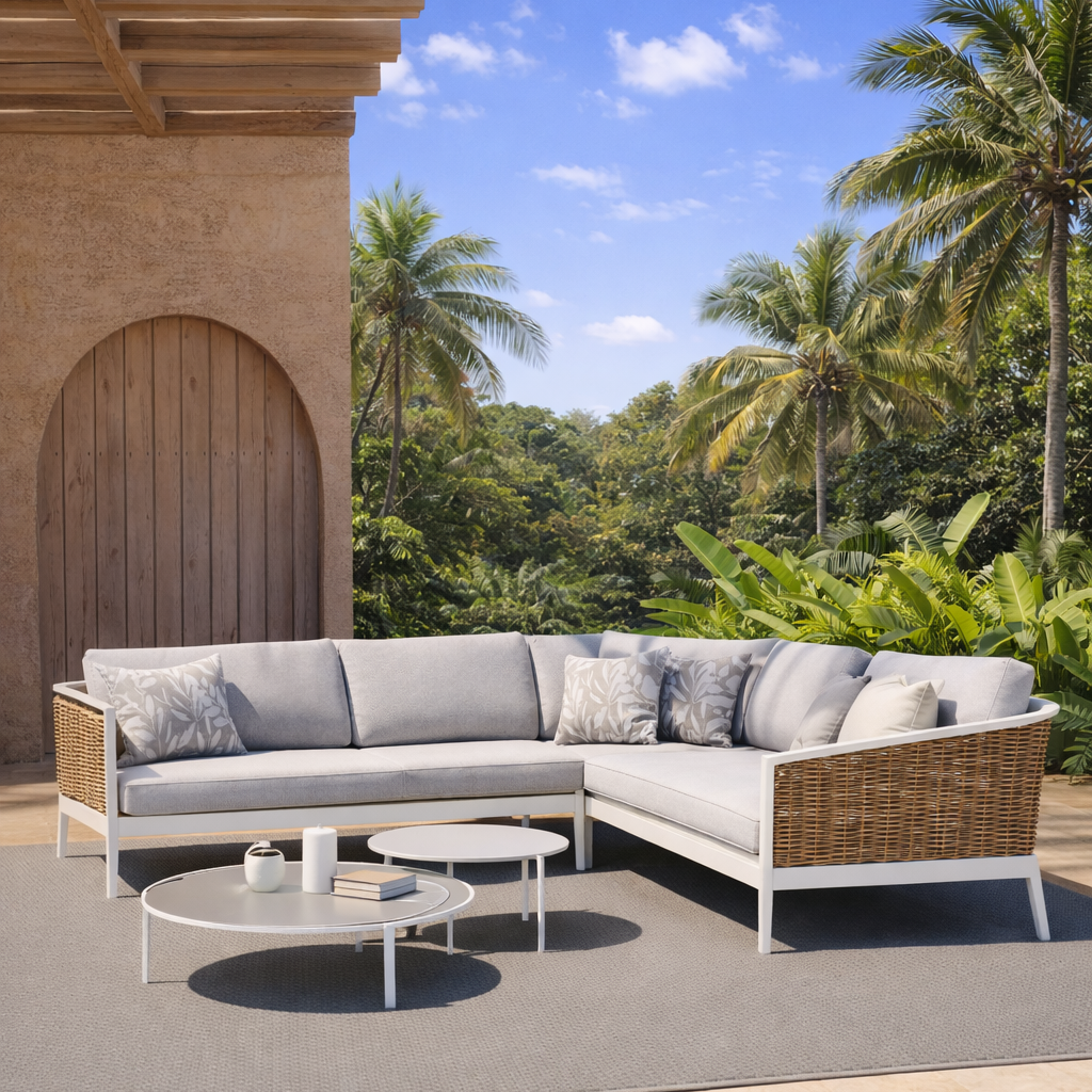 Artemis Modular Corner Lounge - White