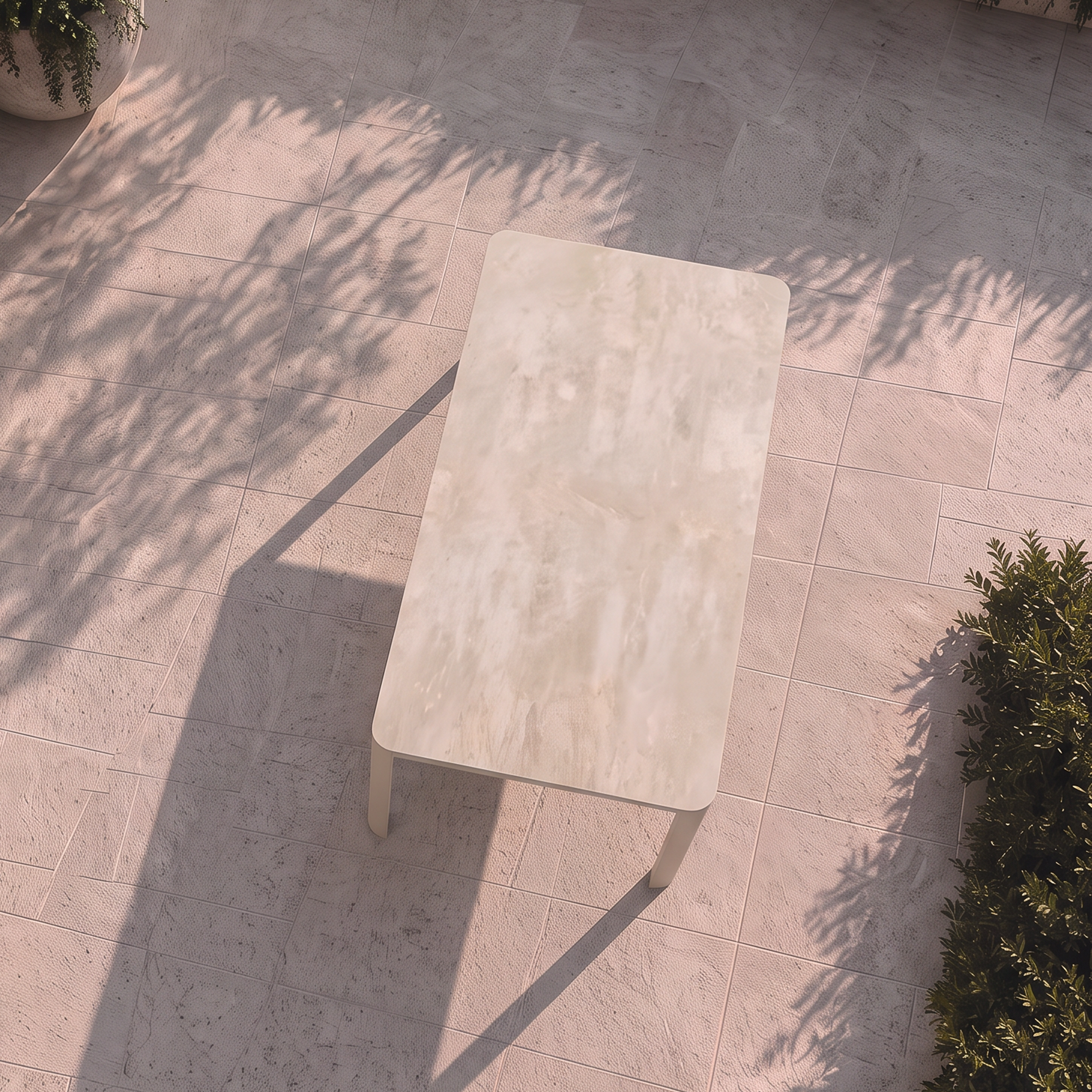 Aspen Dining Table - Ivory Baroque