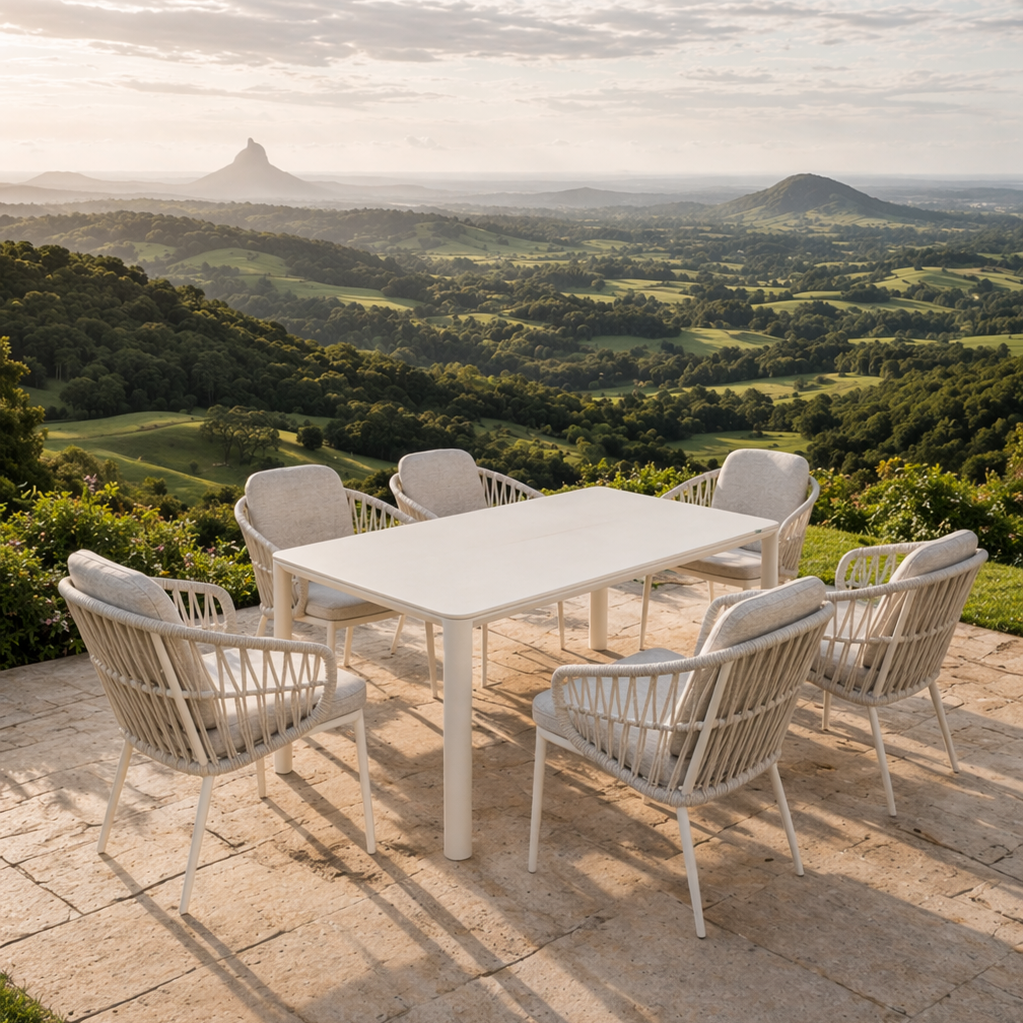 Aspen & Ayana - 7 pce Dining Setting