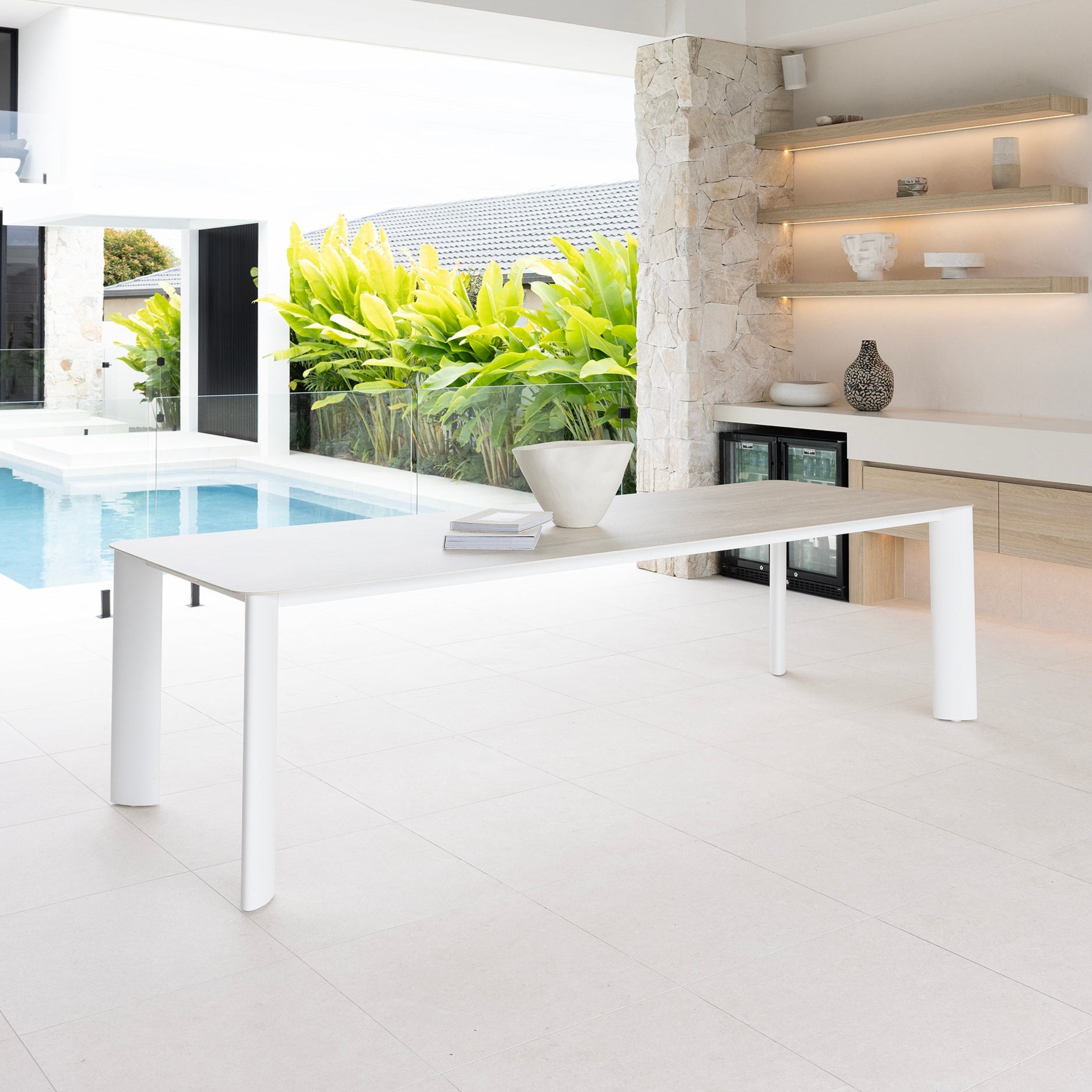 Rhonda Dining Table - White