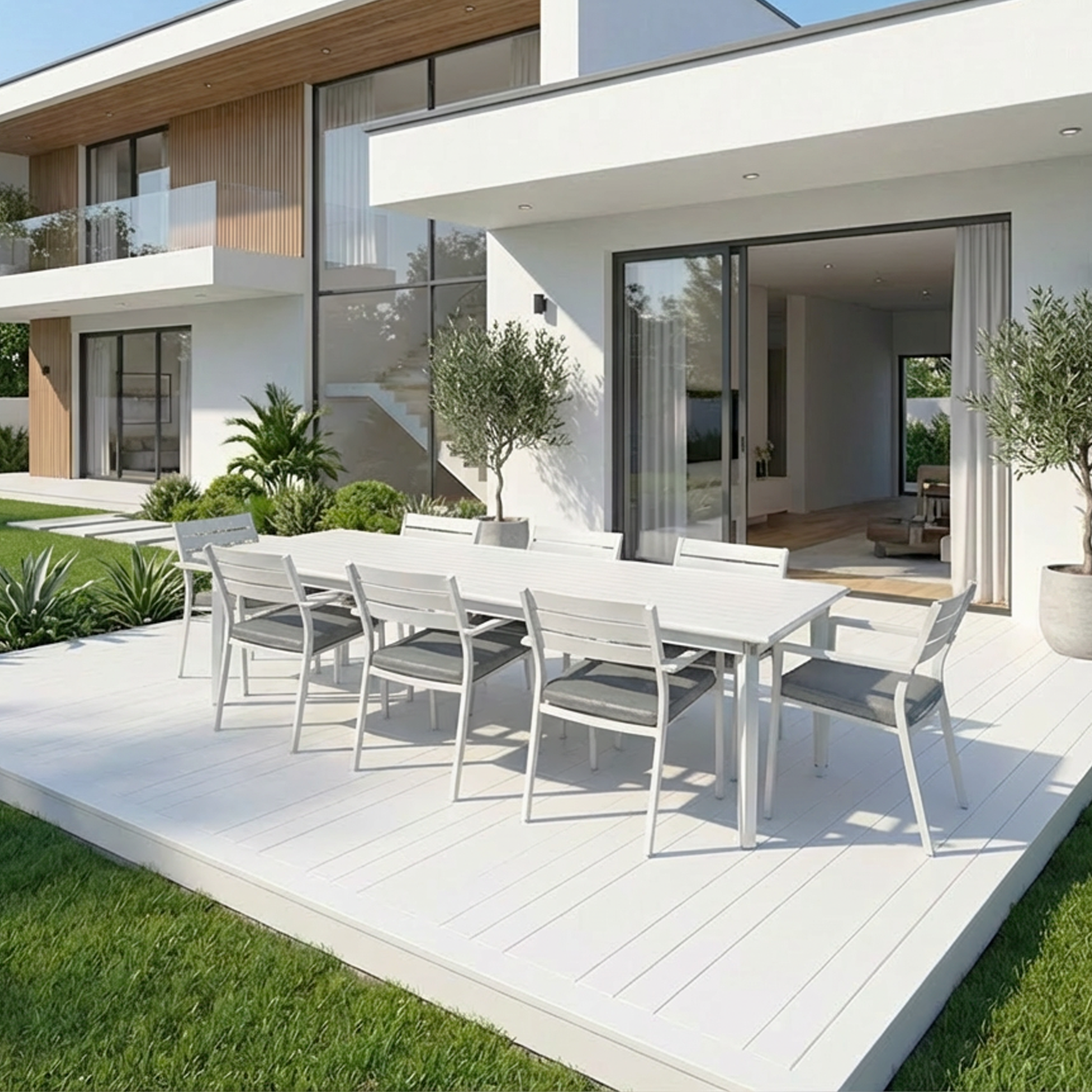 Mantra & Mantra - 9 pce dining setting floor stock