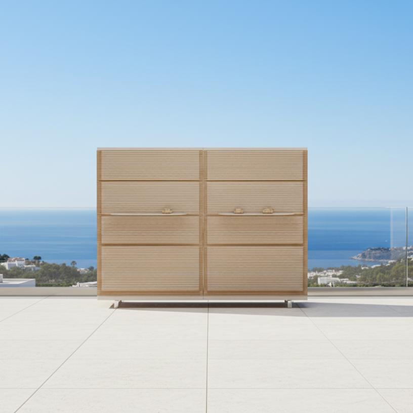 NOVARA SCREEN WITH SHELF