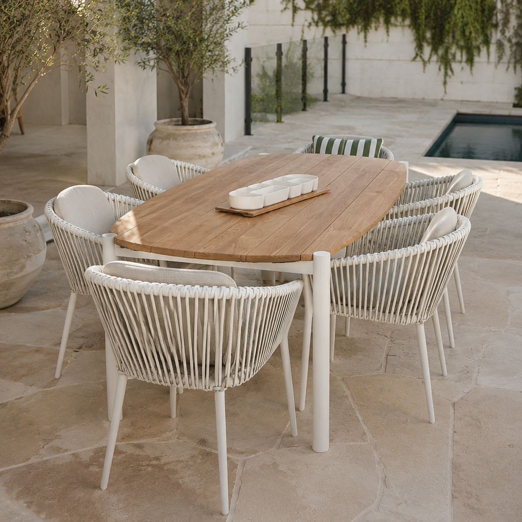 Oviedo & Artemis Dining Setting (Floor Stock)
