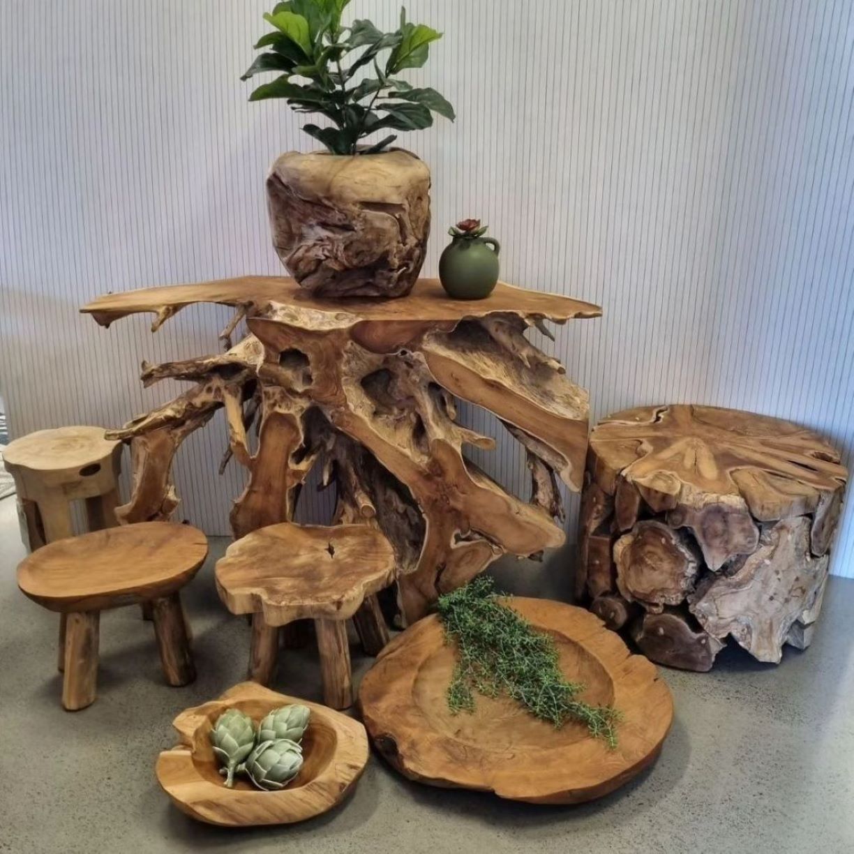 TEAK ROOT WOOD COLLECTION