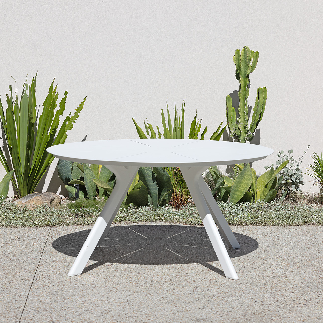 Estella & Tala Dining Setting - 7 pce White