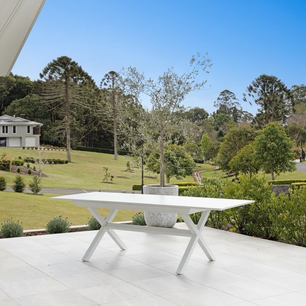 Tropea & Amalfi Extension Dining Setting - 7 pce Small