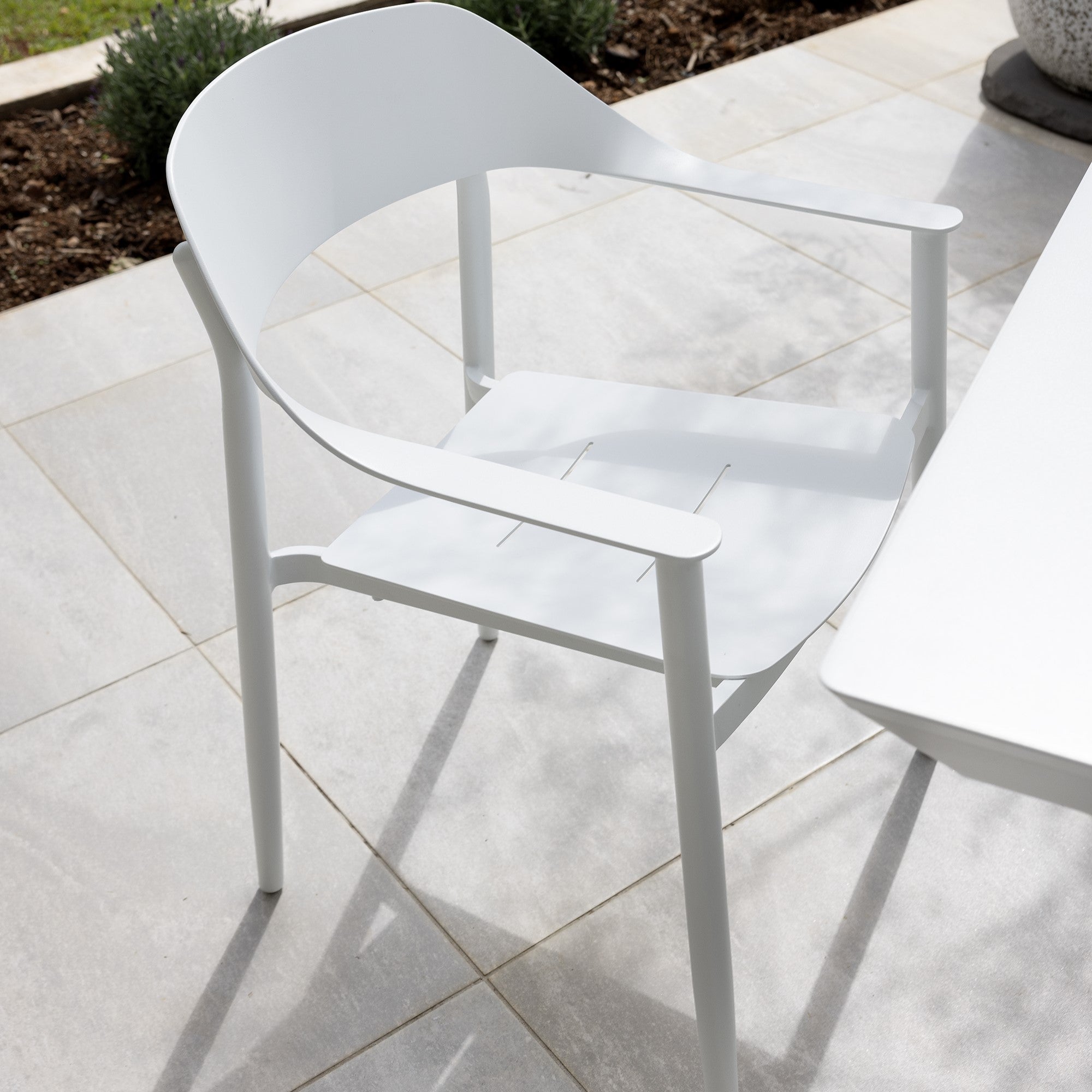Tropea Extension & Tala Dining Setting - 15 pce White