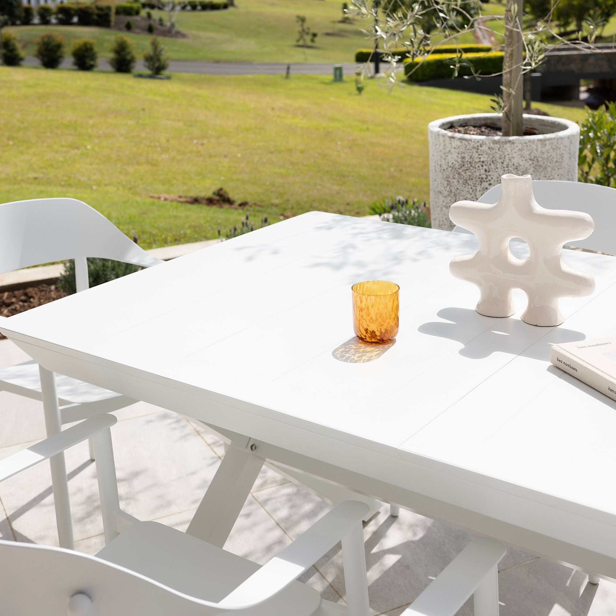 Tropea Large Extension Table  - White