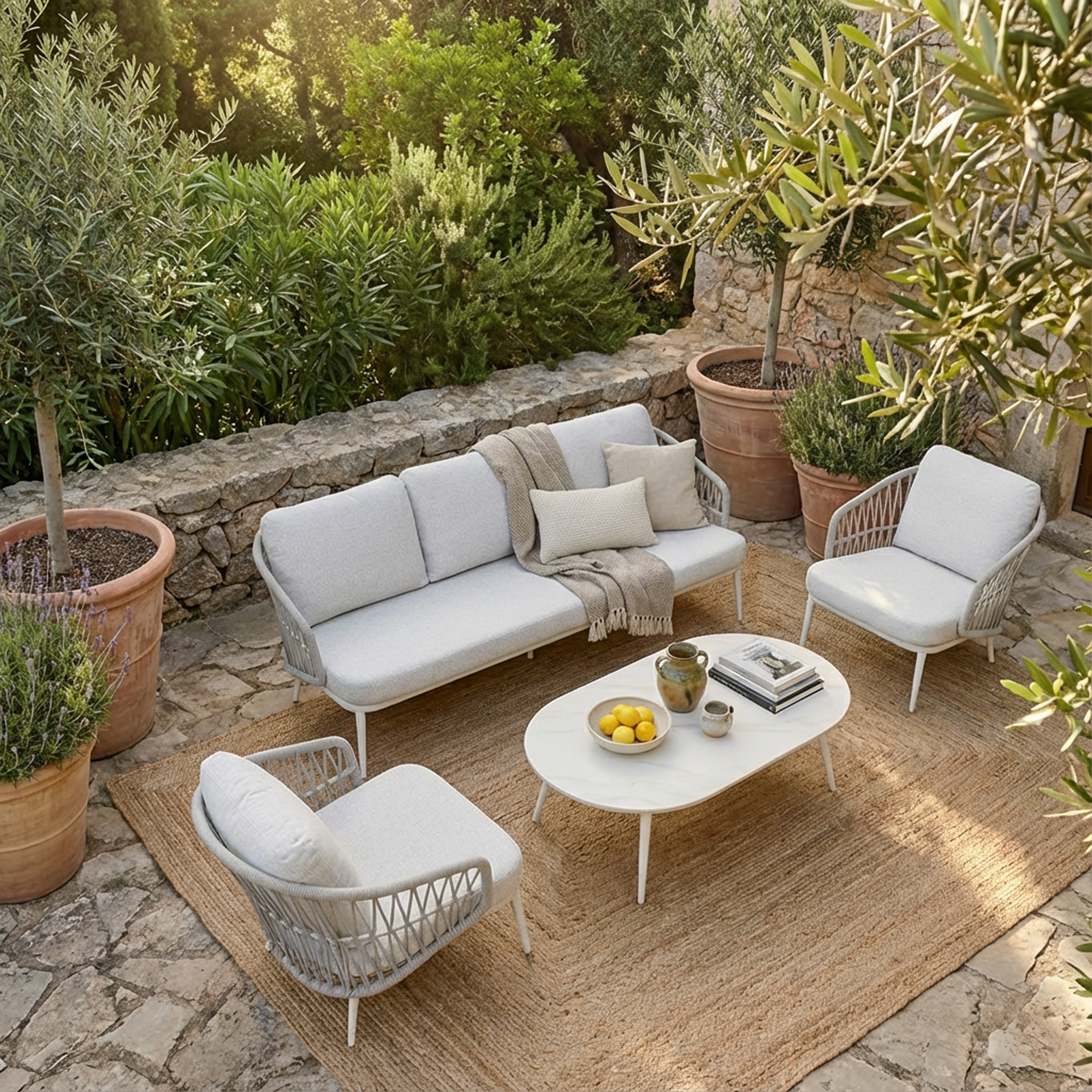 AYANA LOUNGE SET - 4 PCE